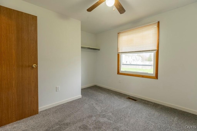 8405 Winterberry Way, Clay, NY 13090 - unfurnished bedroom with carpet flooring and ceiling fan