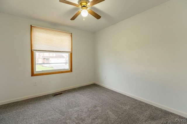 8405 Winterberry Way, Clay, NY 13090 - carpeted spare room with baseboards and ceiling fan