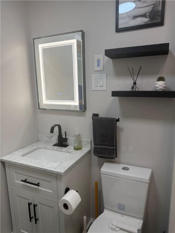 82 Winsor Cir, Elmira, NY 14905 - half bath with vanity and toilet