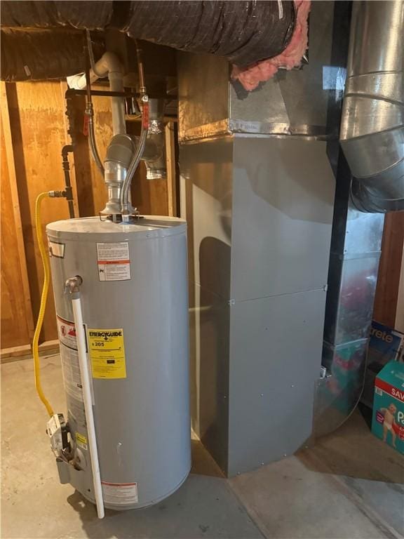 82 Winsor Cir, Elmira, NY 14905 - utility room featuring water heater