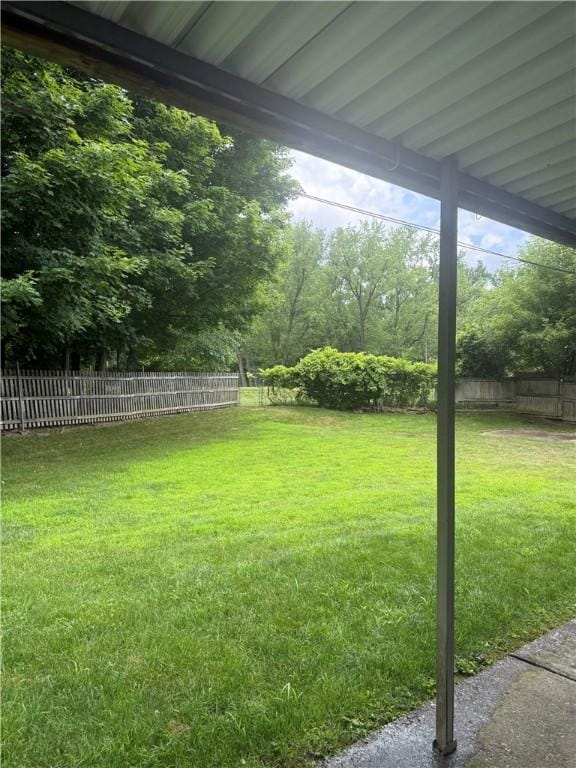 82 Winsor Cir, Elmira, NY 14905 - view of fenced backyard