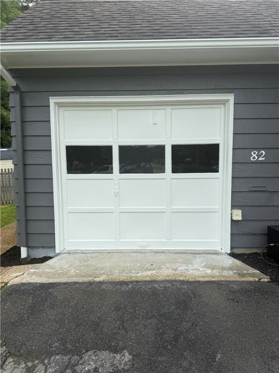 82 Winsor Cir, Elmira, NY 14905 - view of garage