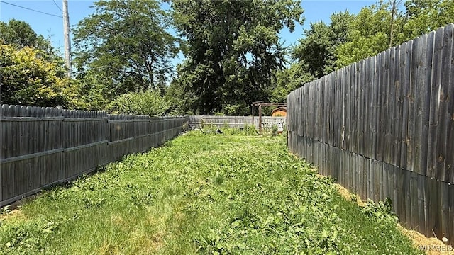 8713 Main St, Somerset, NY 14012 - view of fenced backyard