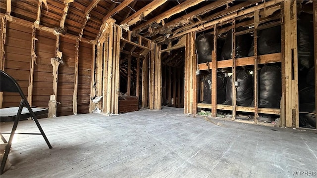 8713 Main St, Somerset, NY 14012 - miscellaneous room with lofted ceiling