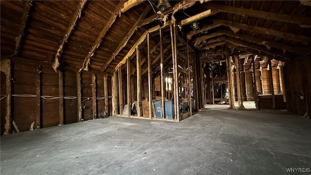 8713 Main St, Somerset, NY 14012 - view of unfinished attic