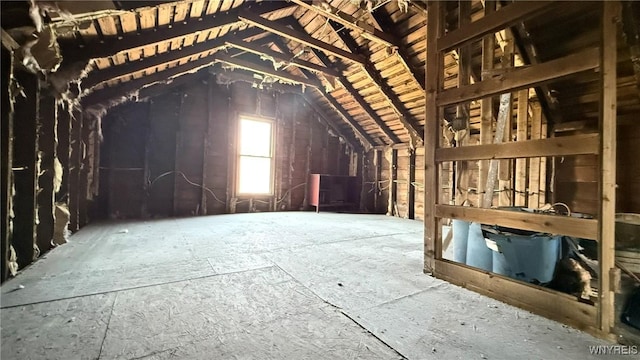 8713 Main St, Somerset, NY 14012 - view of unfinished attic