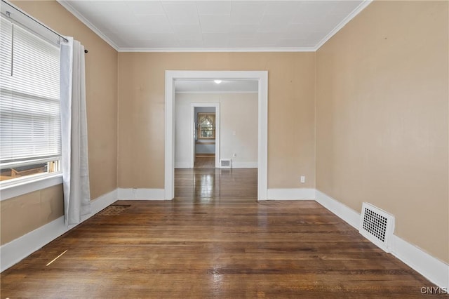 345 Wayland Rd, Salina, NY 13208 - unfurnished room with ornamental molding and wood finished floors