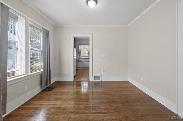 345 Wayland Rd, Salina, NY 13208 - spare room featuring wood finished floors and ornamental molding