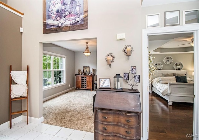 7991 Austrian Pine Cir, Pompey, NY 13104 - hallway featuring baseboards and carpet flooring