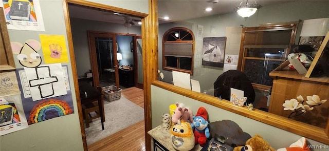 239 Bullis Rd, West Seneca, NY 14224 - corridor featuring wood finished floors and recessed lighting