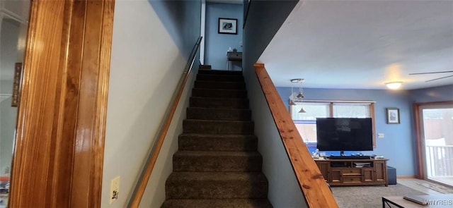 239 Bullis Rd, West Seneca, NY 14224 - stairway featuring carpet flooring