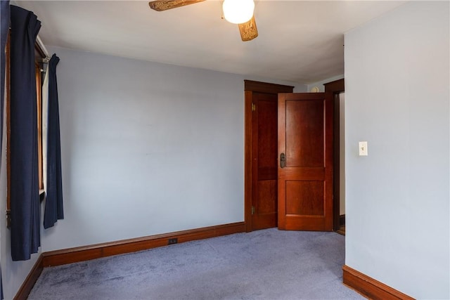 1995 Grand Central Ave, Horseheads, NY 14845 - unfurnished room featuring carpet and a ceiling fan