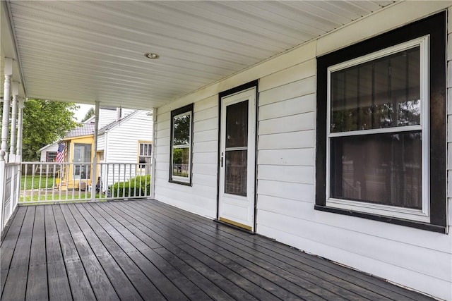 1995 Grand Central Ave, Horseheads, NY 14845 - view of wooden porch