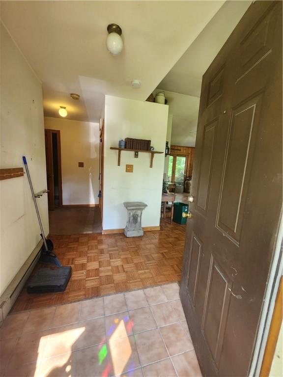 142 John Smith Rd, Pharsalia, NY 13844 - hallway with baseboards