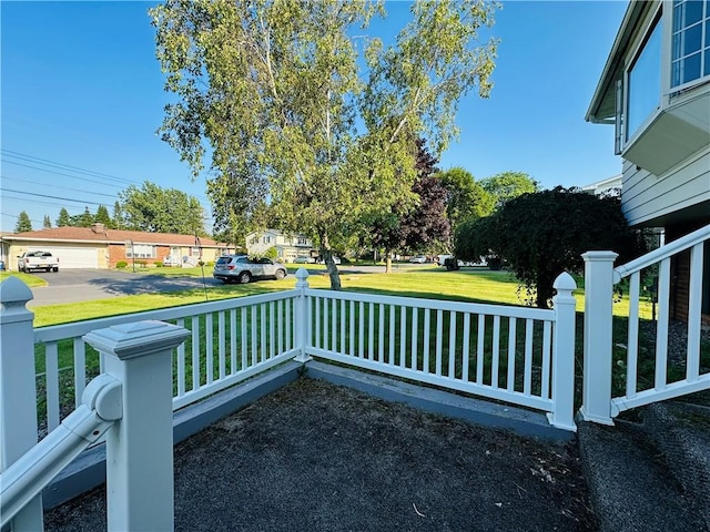 55 Wegman St, Sennett, NY 13021 - covered porch with a yard