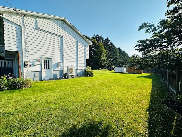 55 Wegman St, Sennett, NY 13021 - view of yard with a storage shed