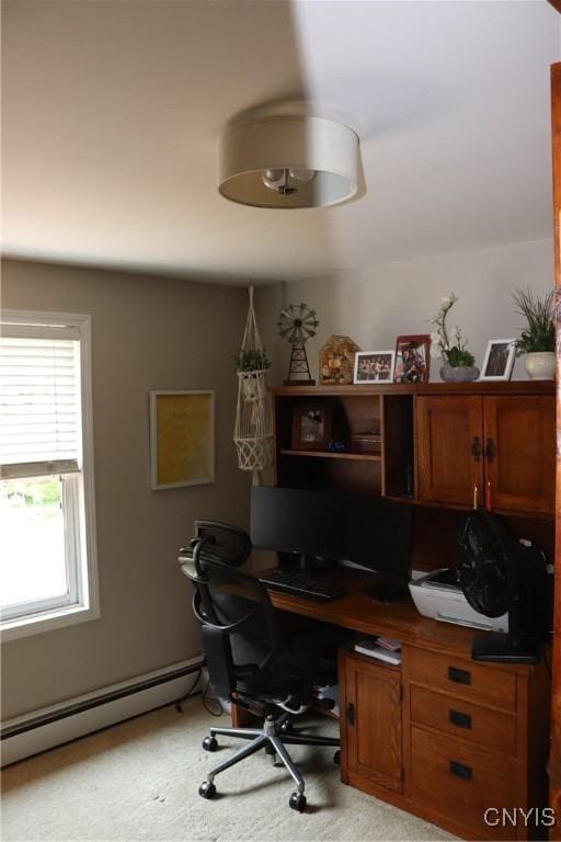 115 Meaney Cir, Scriba, NY 13126 - office space with a baseboard heating unit