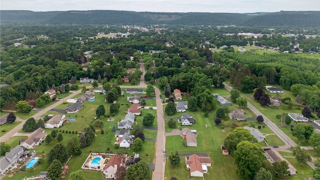 7219 Apple St, Bath, NY 14810 - drone / aerial view of a pool area