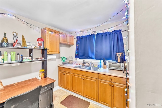 11 7th Ave, North Tonawanda, NY 14120 - kitchen with light countertops and a desk