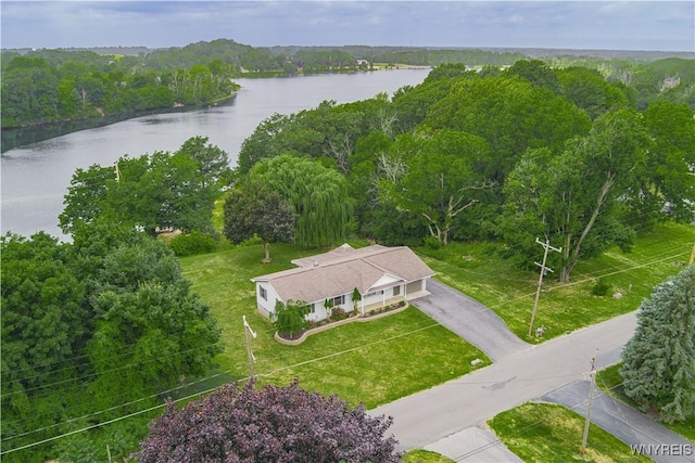 283 Erin Rd, Ridgeway, NY 14103 - aerial view of property and surrounding area featuring a large body of water and a forest