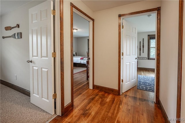 283 Erin Rd, Ridgeway, NY 14103 - corridor with wood finished floors