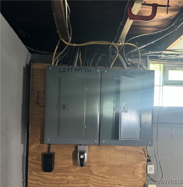 129 Brookside Dr, West Seneca, NY 14220 - utility room with electric panel
