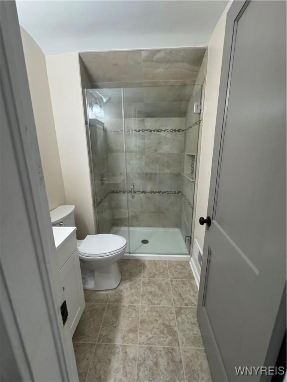 129 Brookside Dr, West Seneca, NY 14220 - bathroom featuring vanity and a shower stall