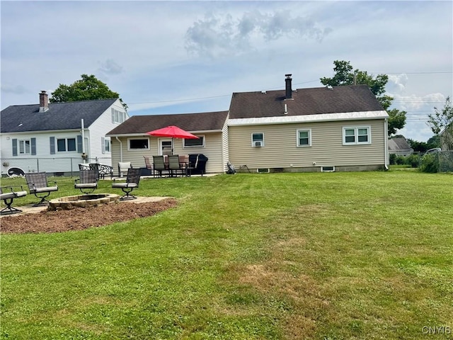 119 Marnie St, Deerfield, NY 13502 - back of house featuring a lawn