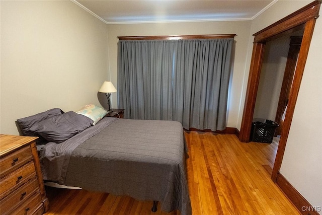 2228-30 Grant Blvd Unit 30, Syracuse, NY 13208 - bedroom featuring light wood finished floors and crown molding