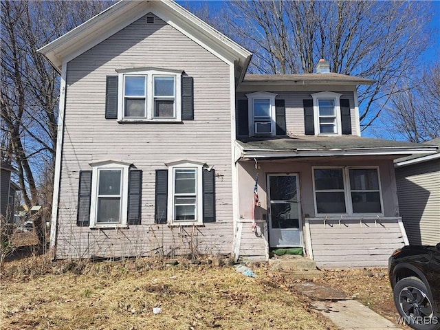 6 Grove St, Van Buren, NY 13027 - view of front of property featuring a chimney