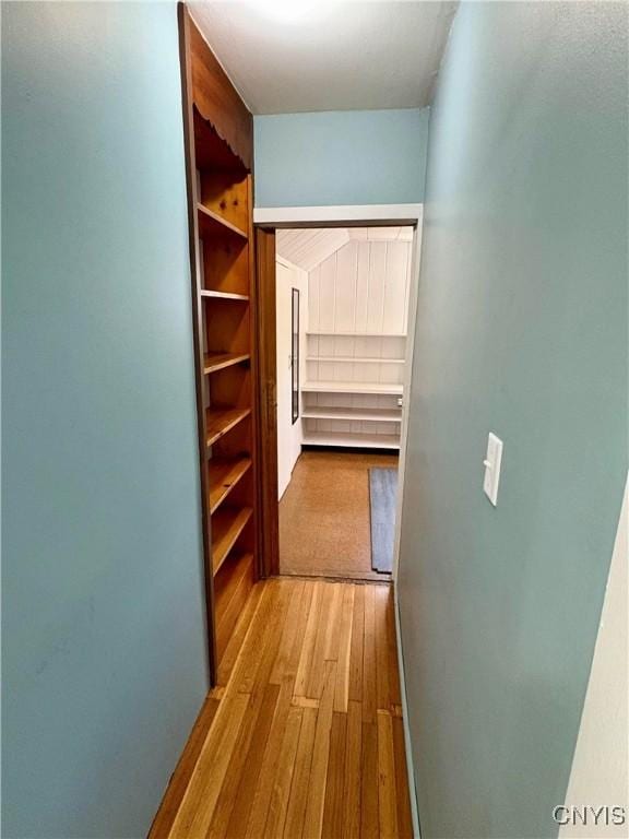 153 Milnor Ave, Syracuse, NY 13224 - hallway featuring wood finished floors