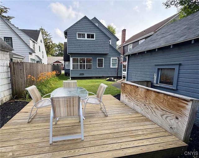 153 Milnor Ave, Syracuse, NY 13224 - deck with outdoor dining space