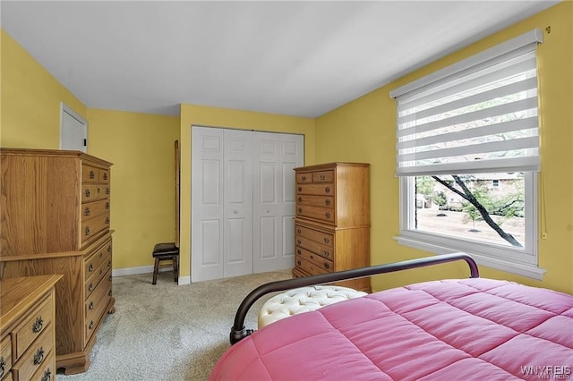 72 Old Lyme Dr Unit 3, Amherst, NY 14221 - bedroom featuring carpet flooring and a closet