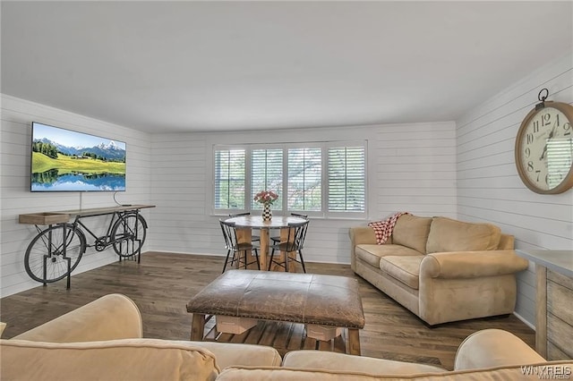 72 Old Lyme Dr Unit 3, Amherst, NY 14221 - living area with wood finished floors and wooden walls