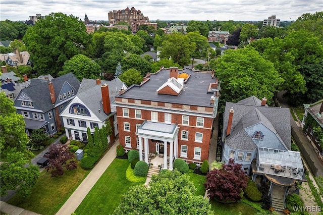 107 Oakland Pl Unit 1, Buffalo, NY 14222 - aerial view