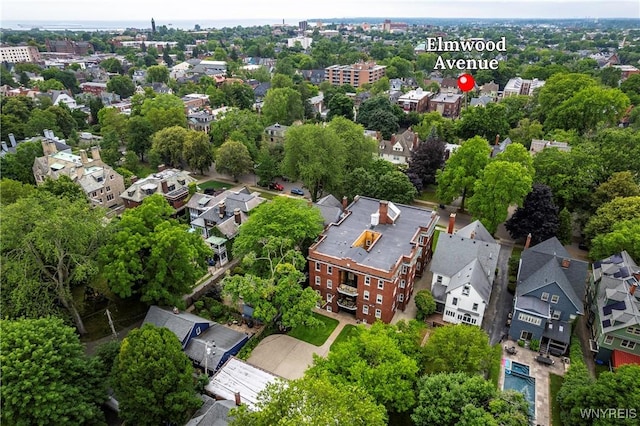 107 Oakland Pl Unit 1, Buffalo, NY 14222 - aerial view of residential area