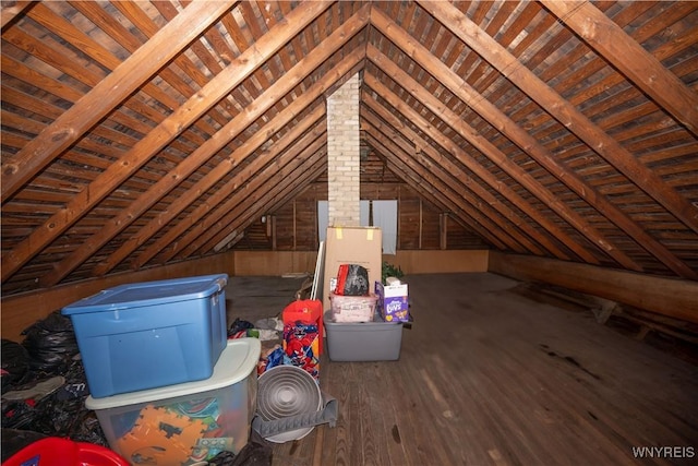181 Ericson Ave, Buffalo, NY 14215 - view of unfinished attic