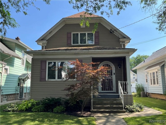 2461 Linwood Ave, Niagara Falls, NY 14305 - view of front of property with covered porch