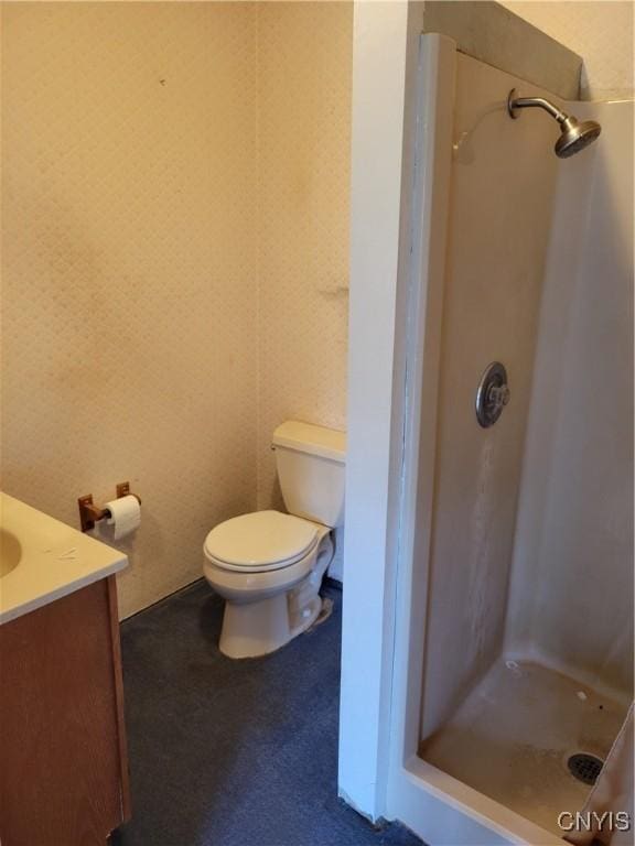 5465 Ridge Rd, Fleming, NY 13021 - full bathroom featuring a shower stall and vanity