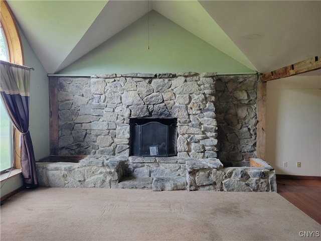 5465 Ridge Rd, Fleming, NY 13021 - detailed view of a fireplace and baseboards