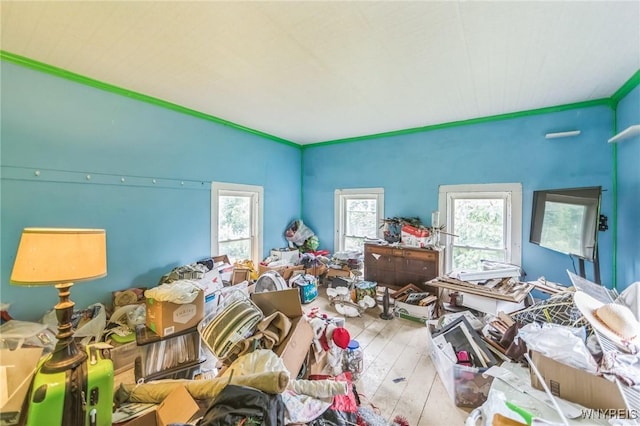 6192 Scudder Rd, Bath, NY 14879 - misc room with hardwood / wood-style floors