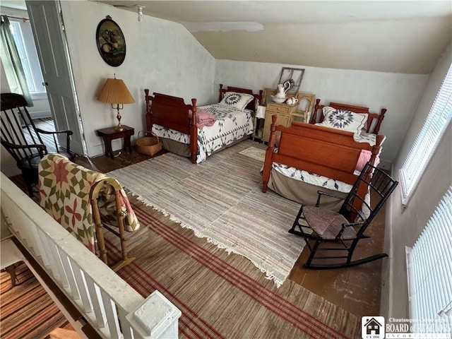 5469 E Lake Rd, Chautauqua, NY 14728 - bedroom with lofted ceiling
