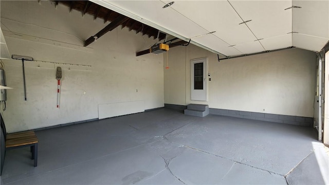8281 E Main Rd, Leroy, NY 14482 - garage with a garage door opener