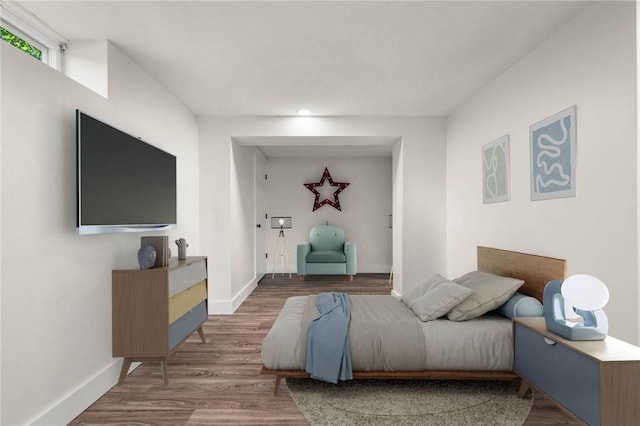 8281 E Main Rd, Leroy, NY 14482 - bedroom featuring wood finished floors and recessed lighting