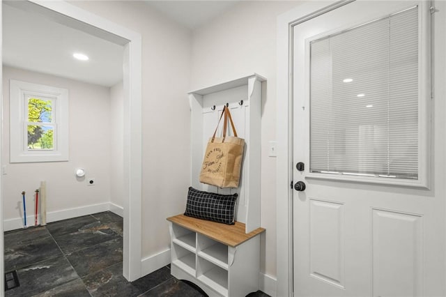 8281 E Main Rd, Leroy, NY 14482 - mudroom with baseboards