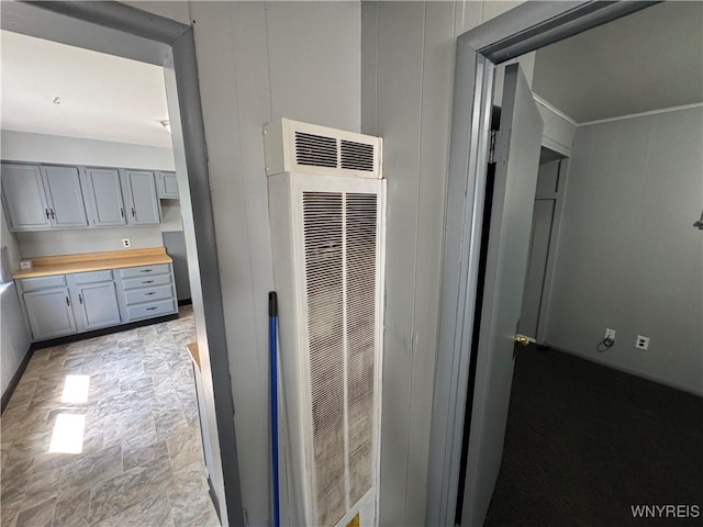 360 Longnecker St, Buffalo, NY 14206 - hall featuring a heating unit