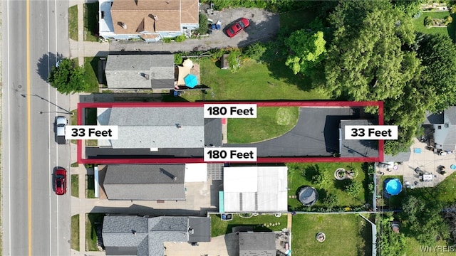2363 Niagara St, Buffalo, NY 14207 - map / location with property parcel outlined