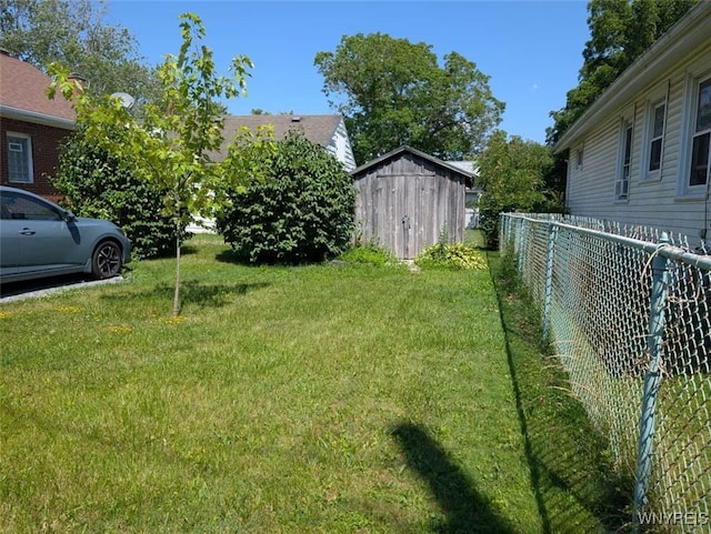 4 Bristol Ave, Lockport City, NY 14094 - view of yard featuring a storage shed