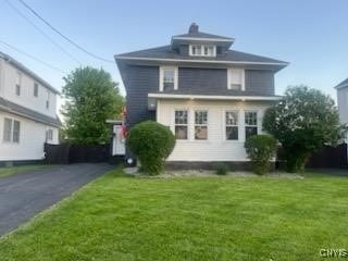 567 Grant Blvd, Syracuse, NY 13203 - view of front of home featuring a front lawn
