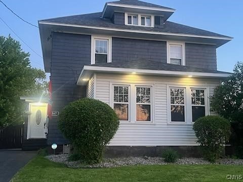 567 Grant Blvd, Syracuse, NY 13203 - view of property exterior featuring a lawn